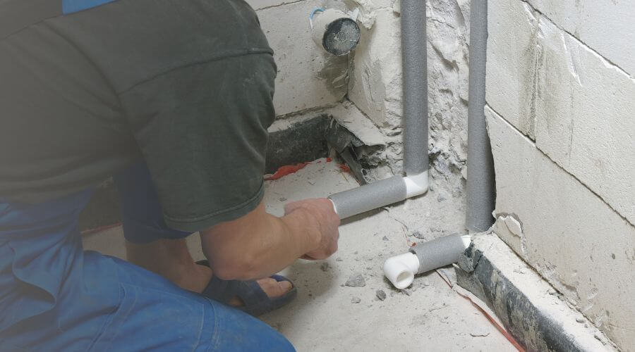 Expert burst pipe repair services in Pontotoc, TX
